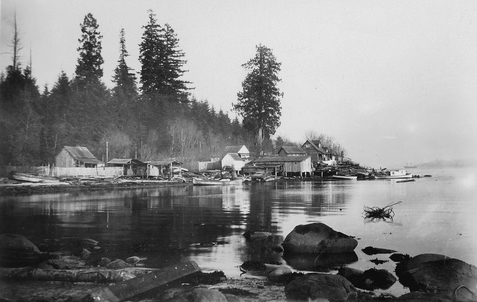 Brockton Point settlers