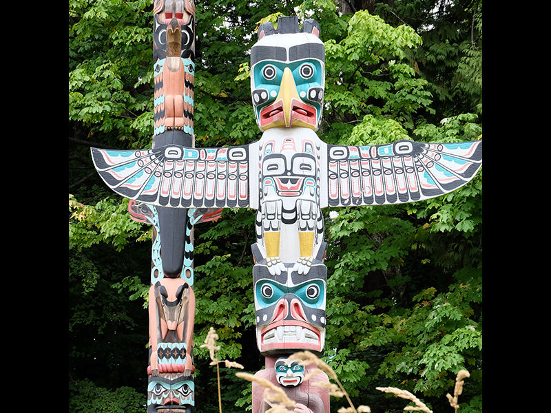 Stanley Park Totem poles