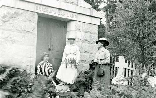 Chief Joe Capilano tomb